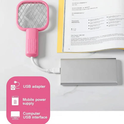 Electric Mosquito Killer Lamp Silent Safe Plug-in Black