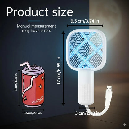 Electric Mosquito Killer Lamp Silent Safe Plug-in Black