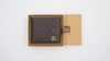 Premium Checkerboard Leather Men's Wallet with Gift Box