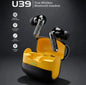 TWS Wireless Air bird Yellow Black Battery Charging