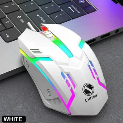 Compact Wireless RGB Gaming Mouse 1pcs