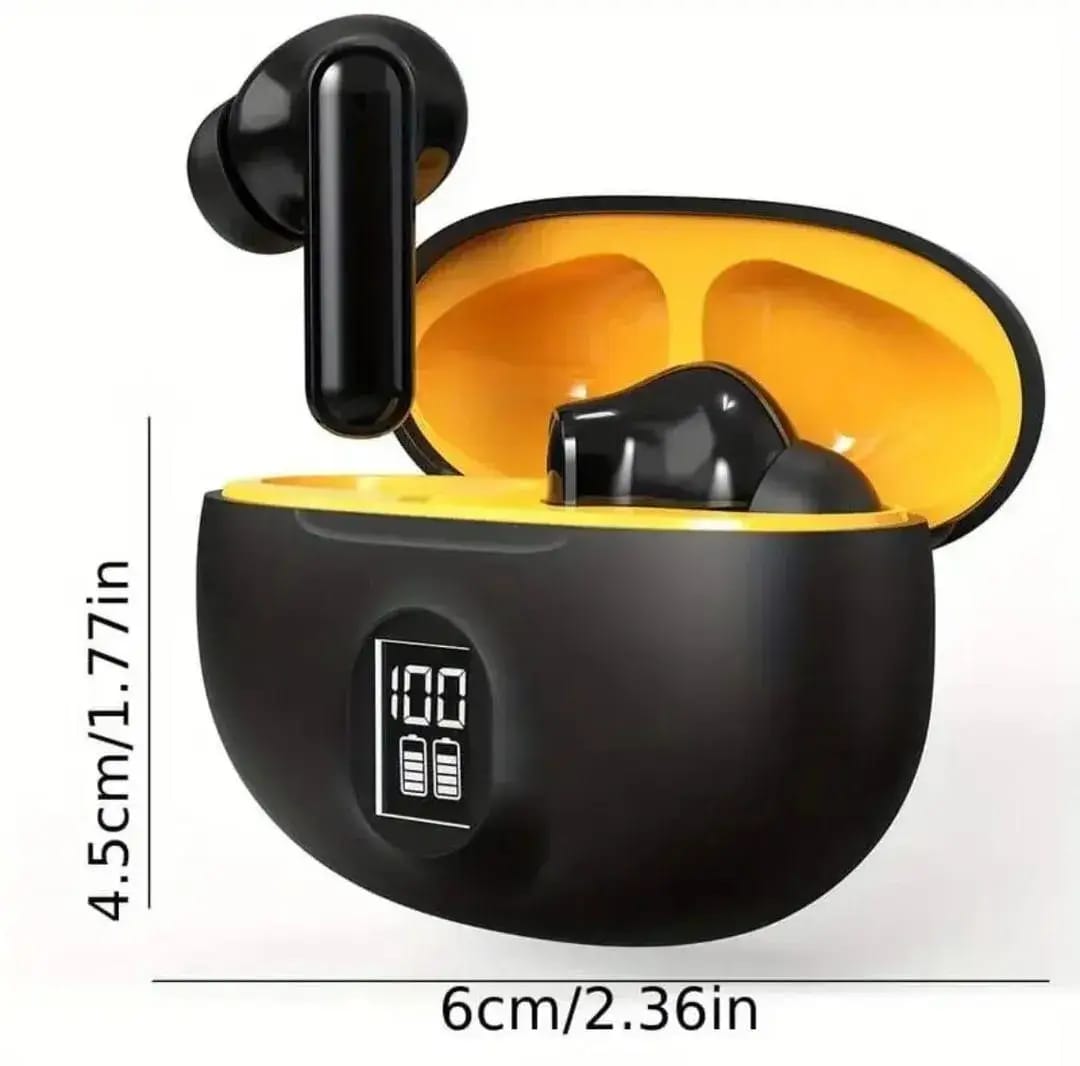 LED Digital Display Wireless TWS Earbuds with Charging Case