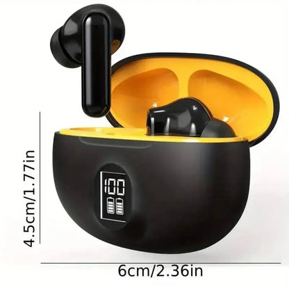 LED Digital Display Wireless TWS Earbuds with Charging Case