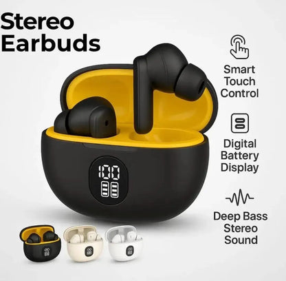 LED Digital Display Wireless TWS Earbuds with Charging Case