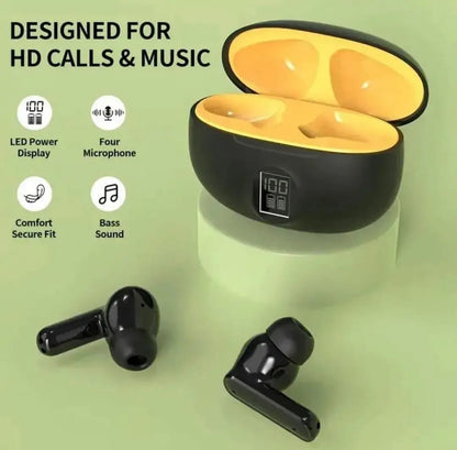 LED Digital Display Wireless TWS Earbuds with Charging Case