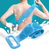 Silicone Body Scrubber & Back Bath Brush with Anti-Slip Handles